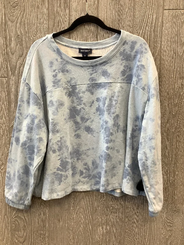 Top Long Sleeve By Clothes Mentor In Blue, Size: 1x Dynamic Men's Moto