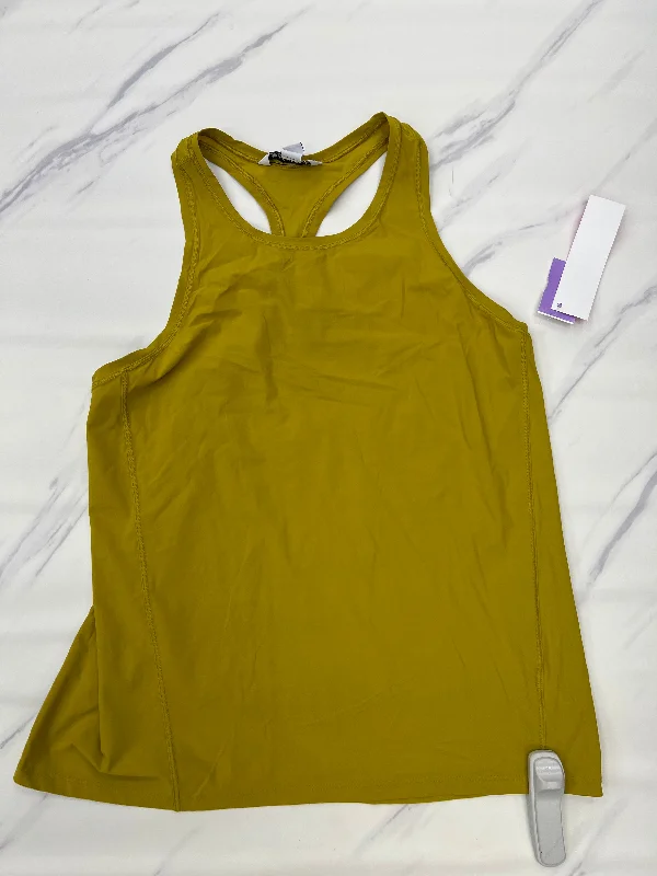 Yellow Athletic Tank Top Athleta, Size S Rugged Men's Outdoor 