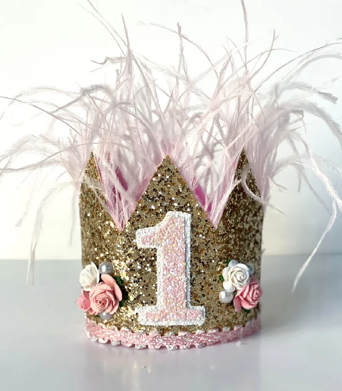 Gold Party Crown Dynamic Men's High