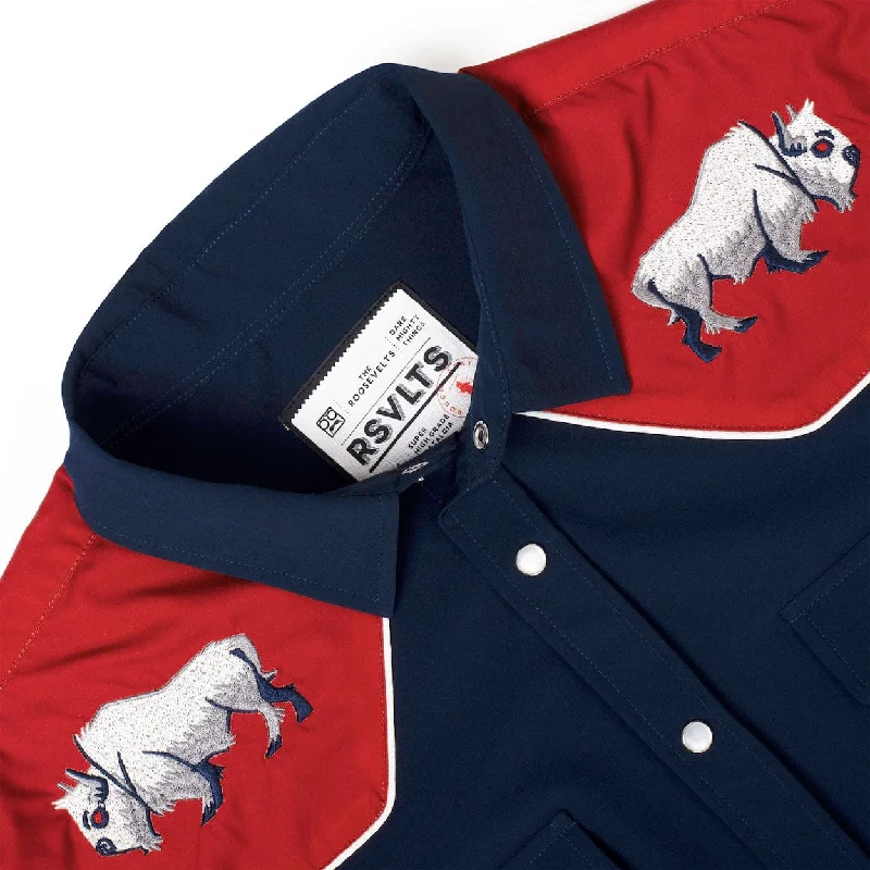 Great White Buffalo – Roper Short Sleeve Shirt Vacation