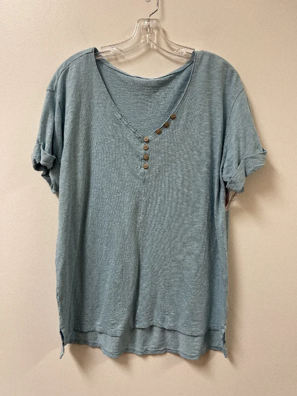 Top Short Sleeve By Clothes Mentor  Size: L Stylish Men's Tropical 