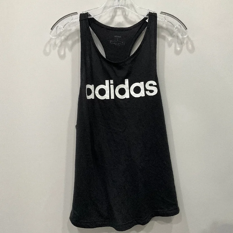 Athletic Tank Top By Adidas In Black, Size: L Artistic Men's Hand