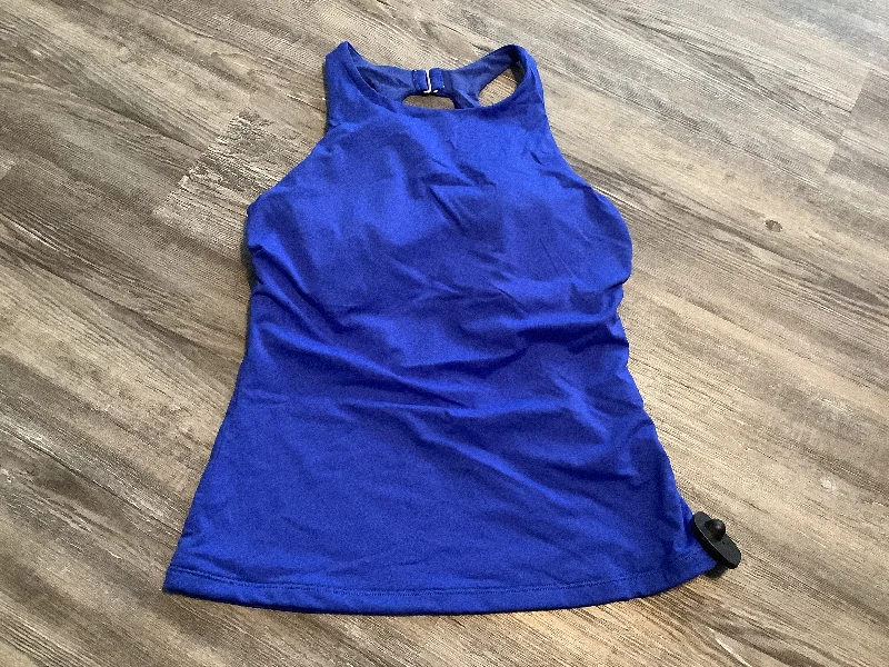 Blue Athletic Tank Top Athleta, Size L Cclassic Men's Tweed