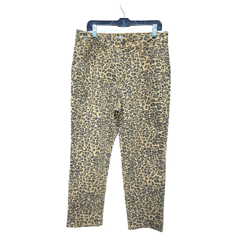 Jeans Straight By Time And Tru  Size: 16 Organic