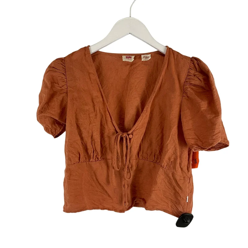 Top Short Sleeve By Levis  Size: S Beach