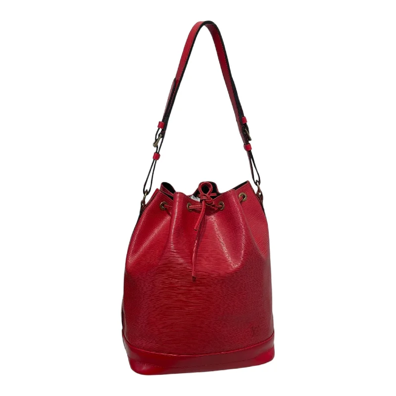 LOUIS VUITTON/Tote Bag/OS/Stripe/Leather/RED/EPI NOE BUCKET Cozy Men's Sherpa
