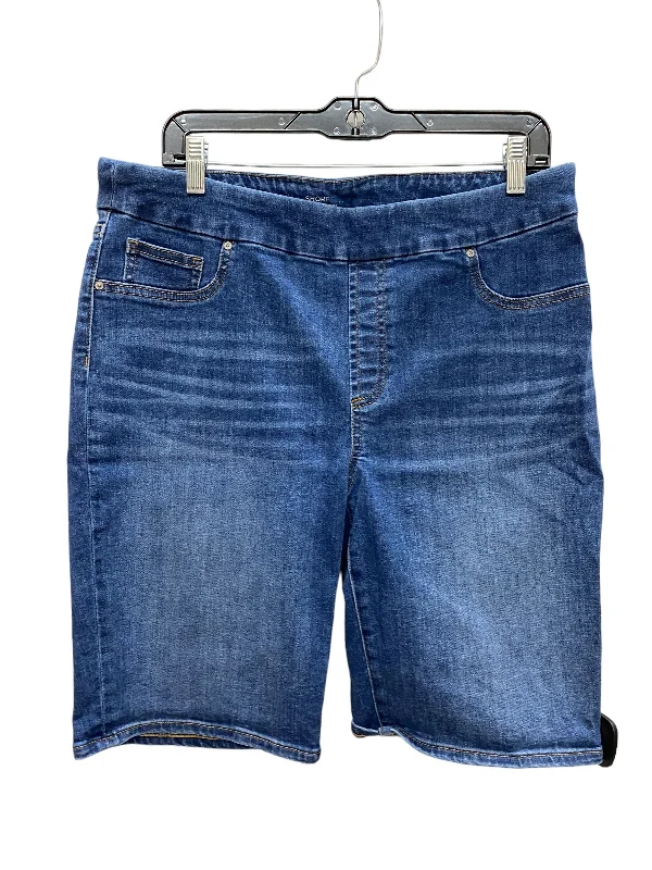 Shorts By Chicos In Blue Denim, Size: 2.5 Trendy Men's Bucket