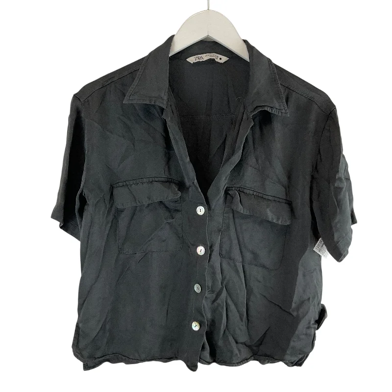 Top Short Sleeve By Zara  Size: M Bold Men's Animal