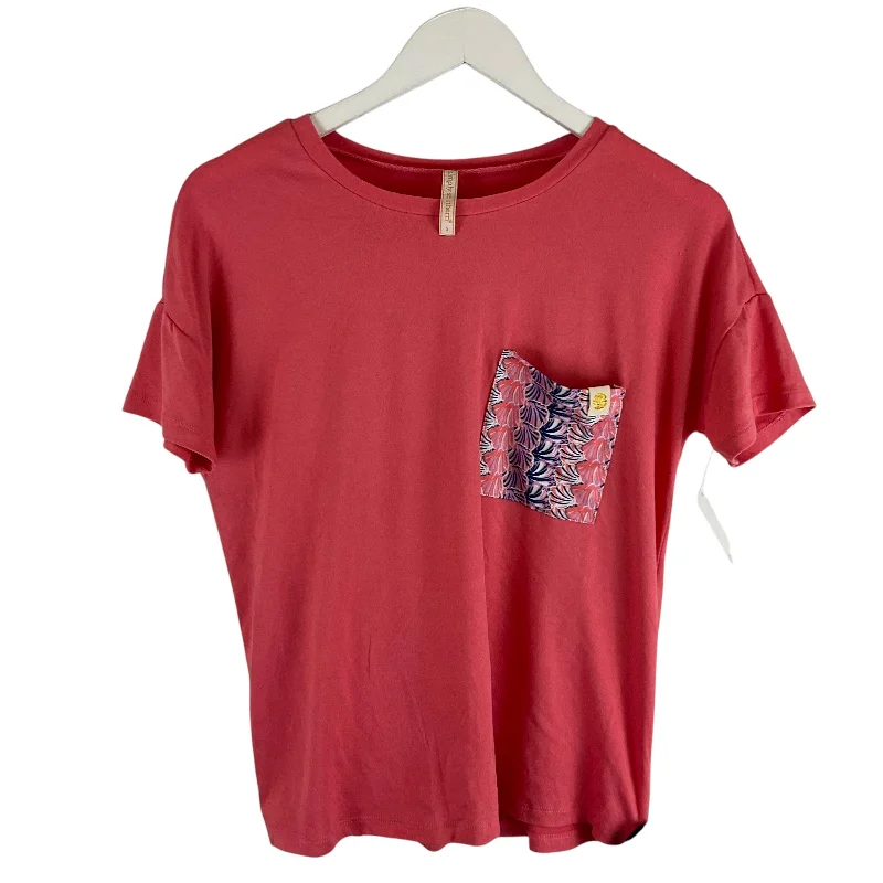 Top Short Sleeve By Simply Southern  Size: S Modern Men's Geometric