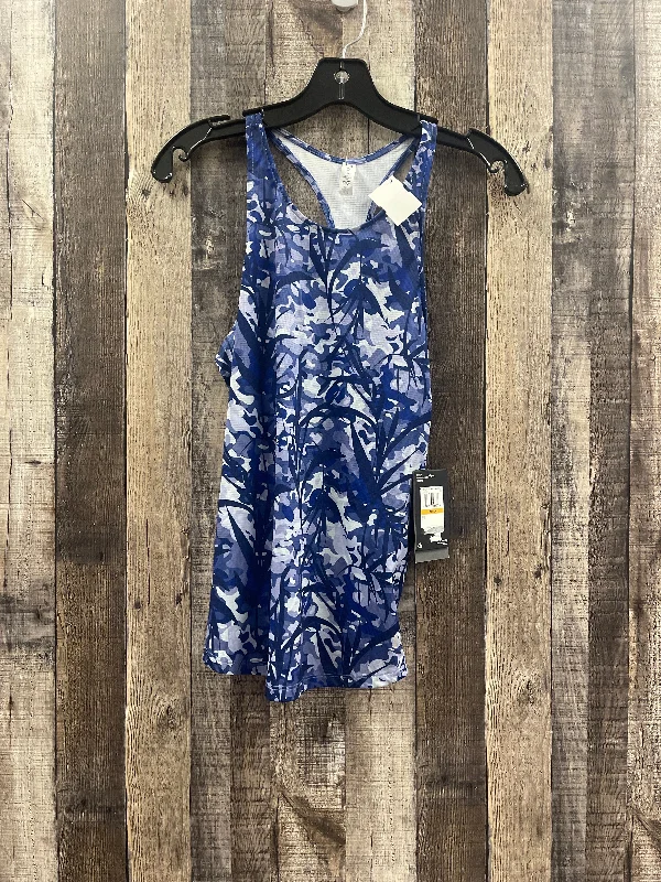 Blue Athletic Tank Top Under Armour, Size S Trendy Men's Scandinavian