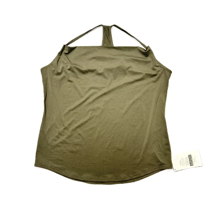 Green Athletic Tank Top By Fabletics, Size: L Minimalist Men's Casual 