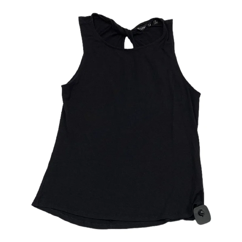 Black Athletic Tank Top Athleta, Size S Preppy Men's College