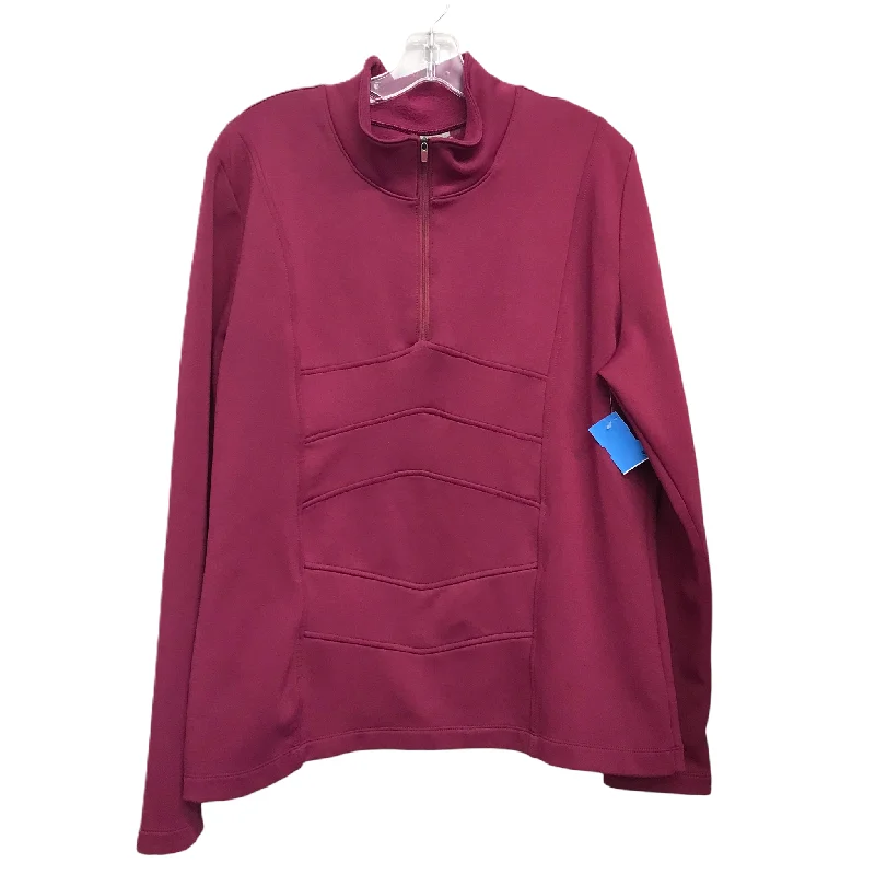 Athletic Jacket By Athleta In Pink, Size: 1x Earthy Men's Hemp