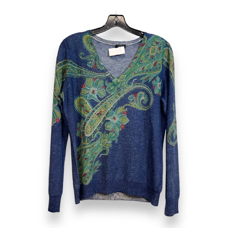 Sweater By Talbots O In Print, Size: M Refined Men's Hand