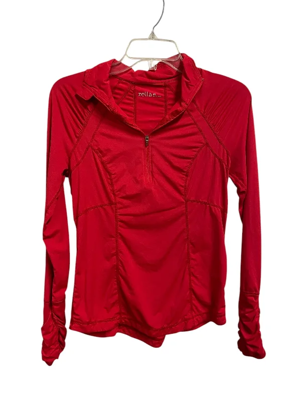 Athletic Jacket By Zella In Red, Size: Xs Cozy Men's Sherpa