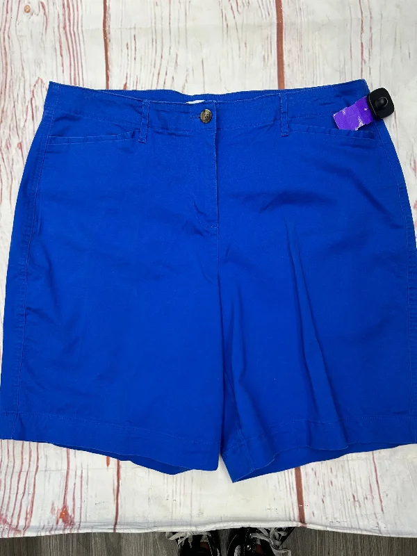 Shorts By Kim Rogers In Blue, Size: 16 Cozy Men's Sherpa