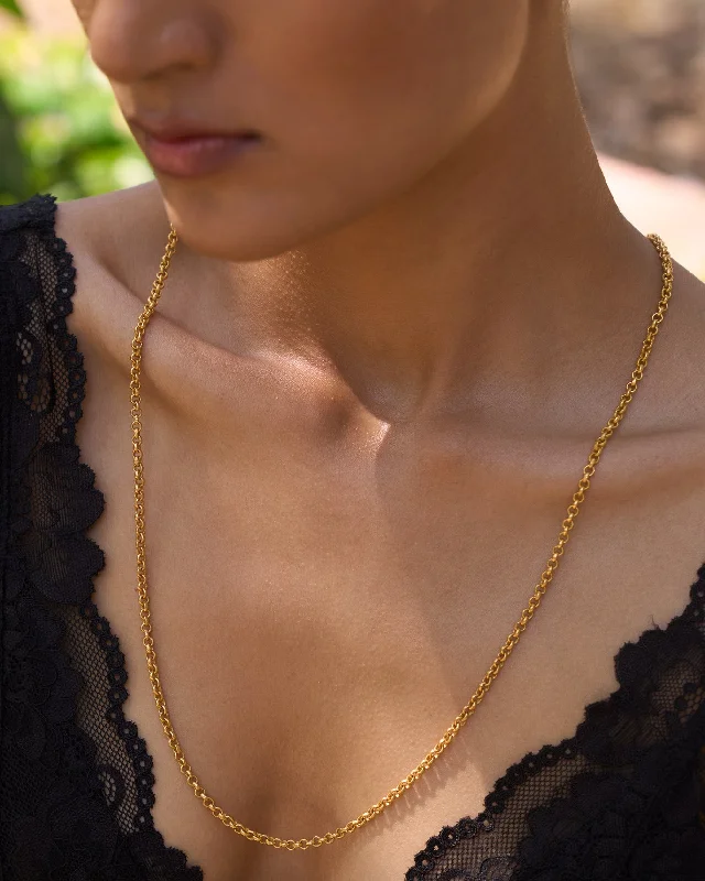 Yaza Chain (Long) - Gold Hip Men's Urban