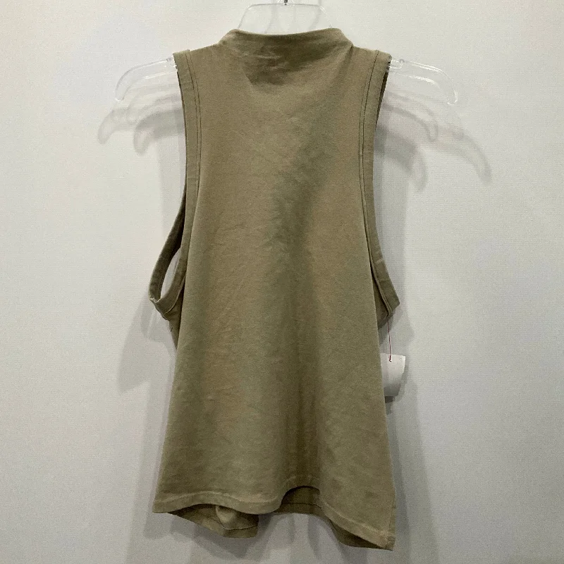Athletic Tank Top By Pilcro In Beige, Size: L Sporty Men's Athleisure 