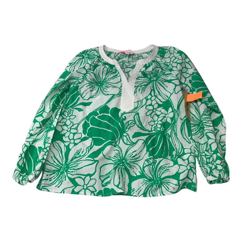 Top Long Sleeve Designer By Lilly Pulitzer  Size: S Confident Men's High