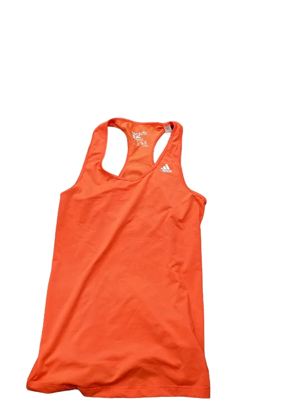 Orange Athletic Tank Top Adidas, Size M Cool Men's Skate