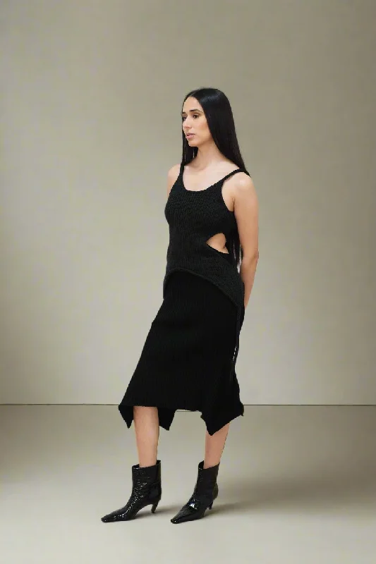 Shala Knit Skirt Artistic Men's Avant