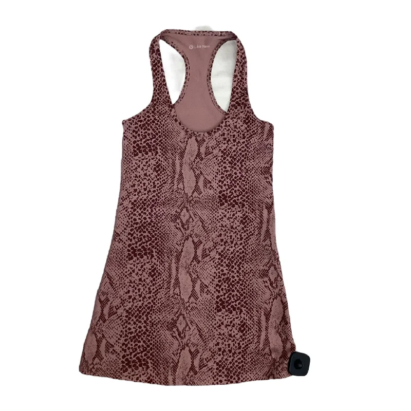 Animal Print Athletic Tank Top Lululemon, Size L Practical Men's Quick