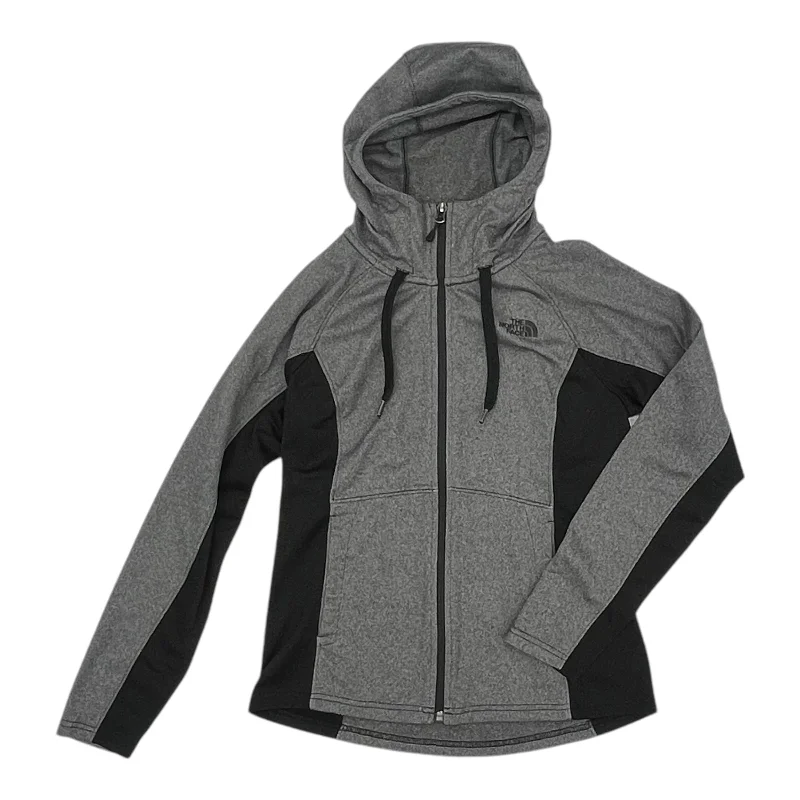 Athletic Jacket By The North Face In Grey, Size:M Trendy Men's Oversized