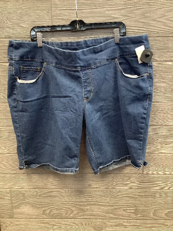 Shorts By Clothes Mentor In Blue, Size: 20 Street