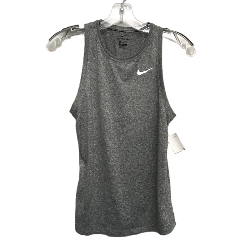 Grey Athletic Tank Top By Nike Apparel, Size: Xs Classic Men's Pin