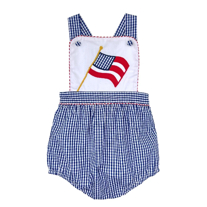 Boys Flag Bubble Polished Men's Silk