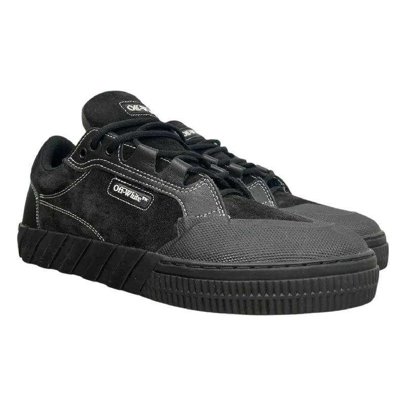 OFF-WHITE/Low-Sneakers/EU 44/Suede/BLK/VULCANIZED-799 Stylish Men's Tropical 