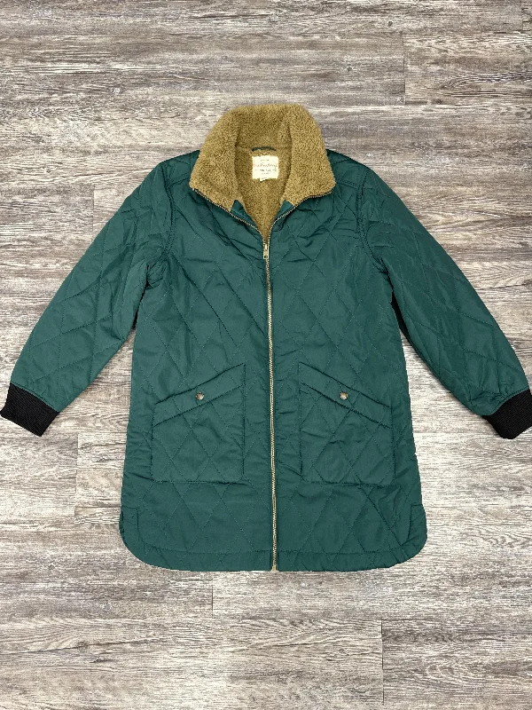 Coat Puffer & Quilted By Weatherproof In Green, Size: S Refined Men's European