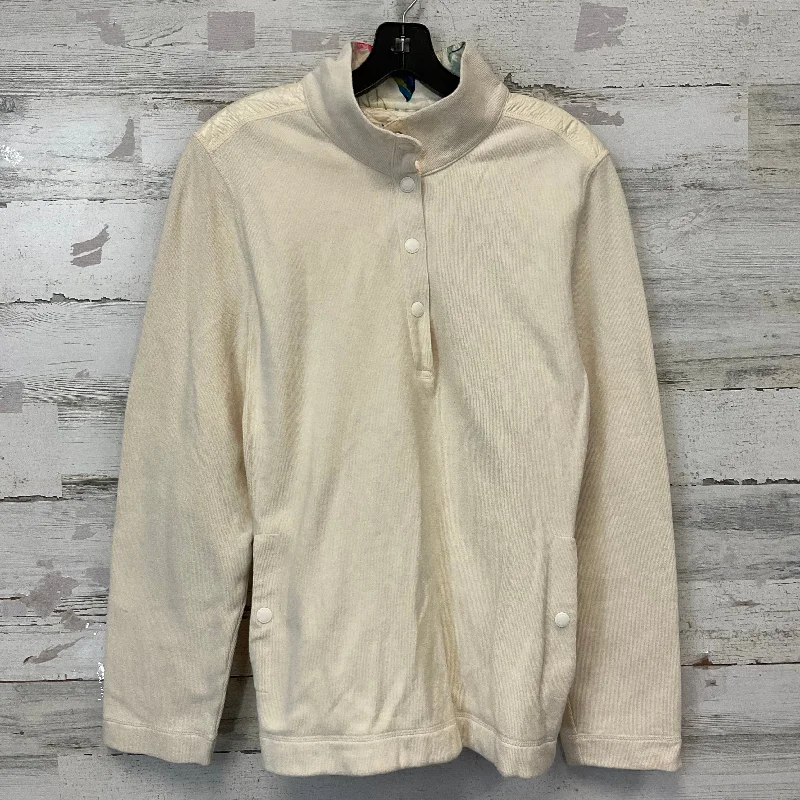 Top Long Sleeve By Tommy Bahama In Yellow, Size: Xl Sleek Men's Metallic