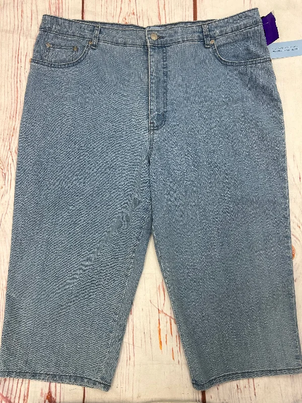Shorts By Kim Rogers In Denim, Size: 18 Vintage Men's 1970S Disco
