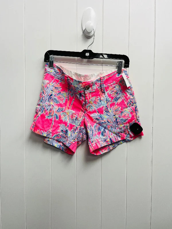 Shorts By Lilly Pulitzer In Pink & Purple, Size: 0 Athletic Men's Compression