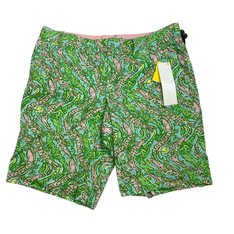 Shorts Designer By Lilly Pulitzer In Green, Size: 4 Modern Men's Tech
