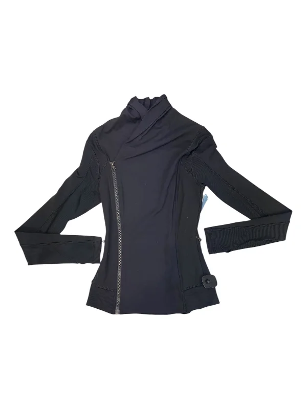 Athletic Jacket By Lululemon In Black, Size: S Elegant Men's Formal 
