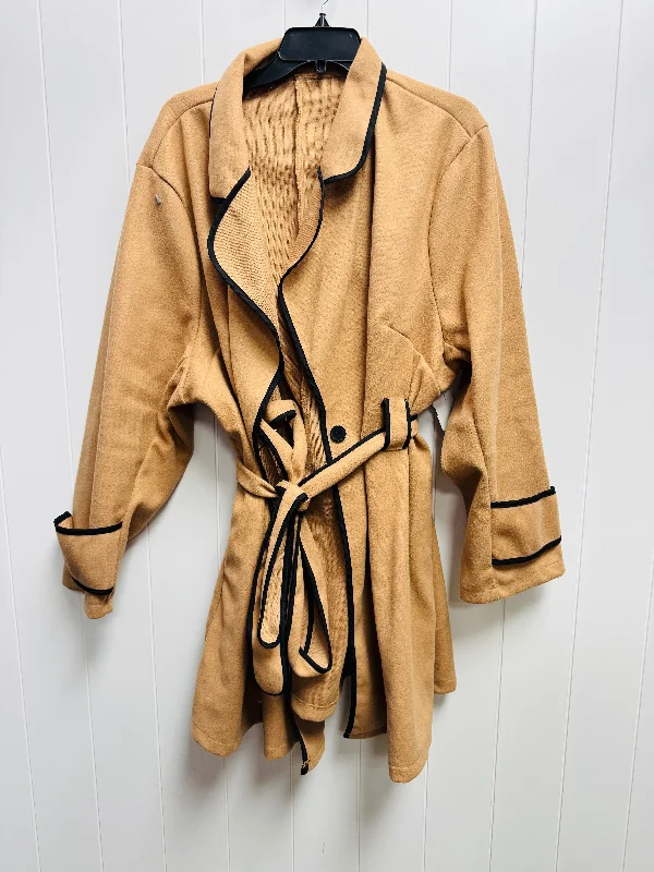 Coat Other By Shein In Tan, Size: 28 Relaxed Men's Australian 