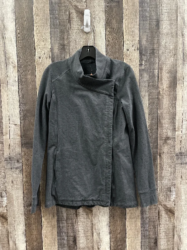Athletic Jacket By Lululemon In Grey, Size: 6 Artistic Men's Avant