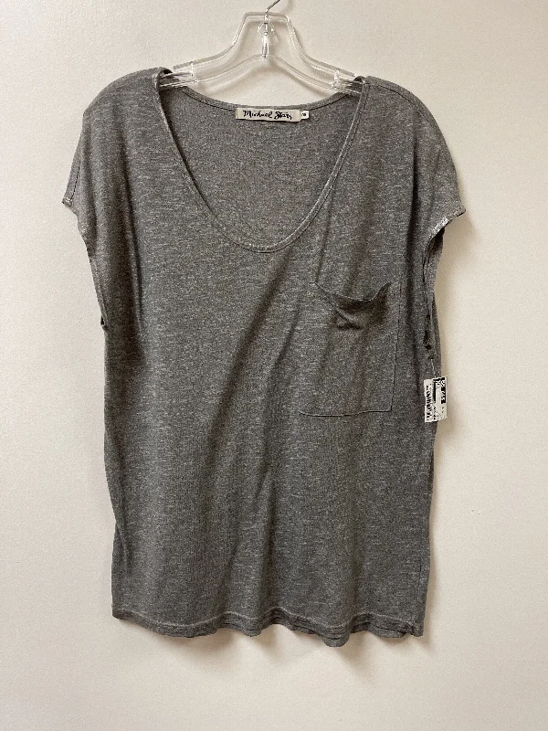 Top Short Sleeve By Michael Stars  Size: Osfm Luxurious Men's High