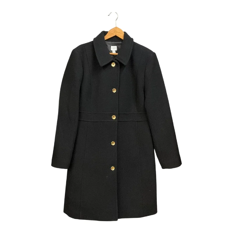 Coat Wool By J. Crew In Black, Size: L Trendy Men's Scandinavian