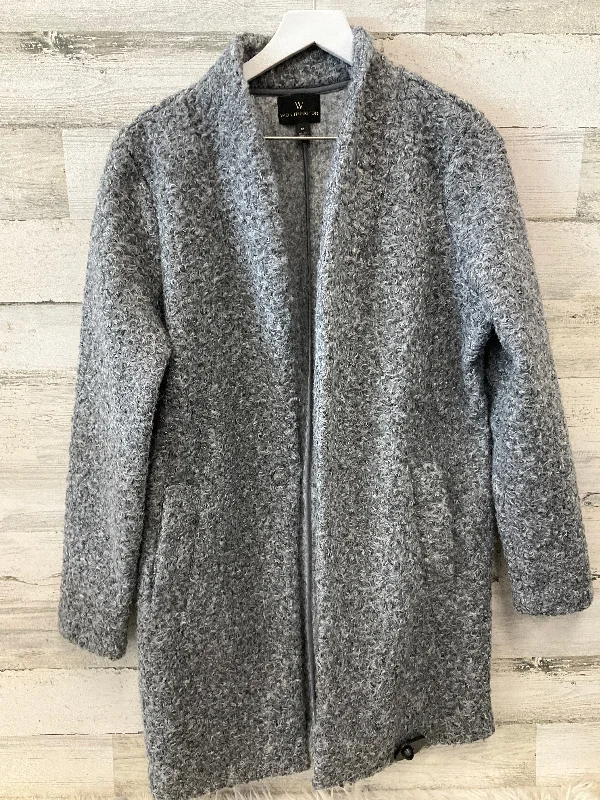 Coat Other By Worthington In Grey, Size: M Sporty Men's Tennis