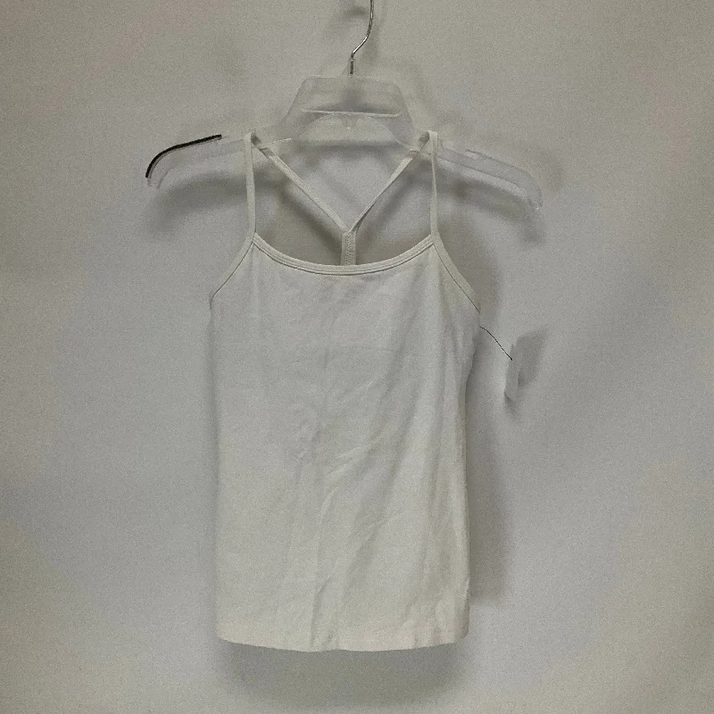 White Athletic Tank Top Lululemon, Size 6 Youthful Men's Pop