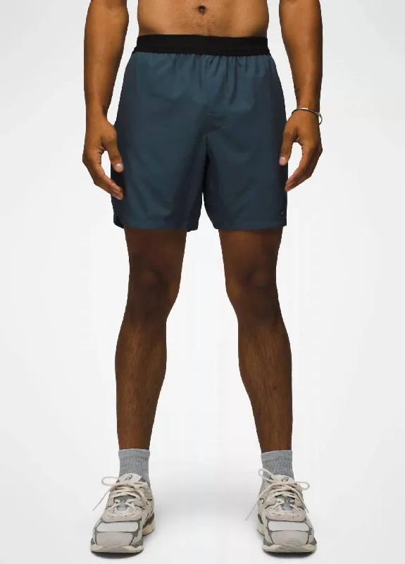 Intrinsic Short In Grey Blue Elegant Men's Cashmere