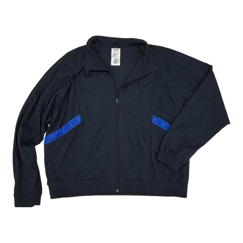 Athletic Jacket By Adidas In Navy, Size:Xl Confident Men's Power