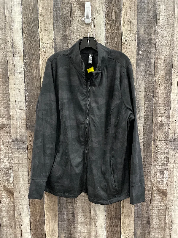 Athletic Jacket By 90 Degrees By Reflex In Camouflage Print, Size: 2x Dynamic Men's High