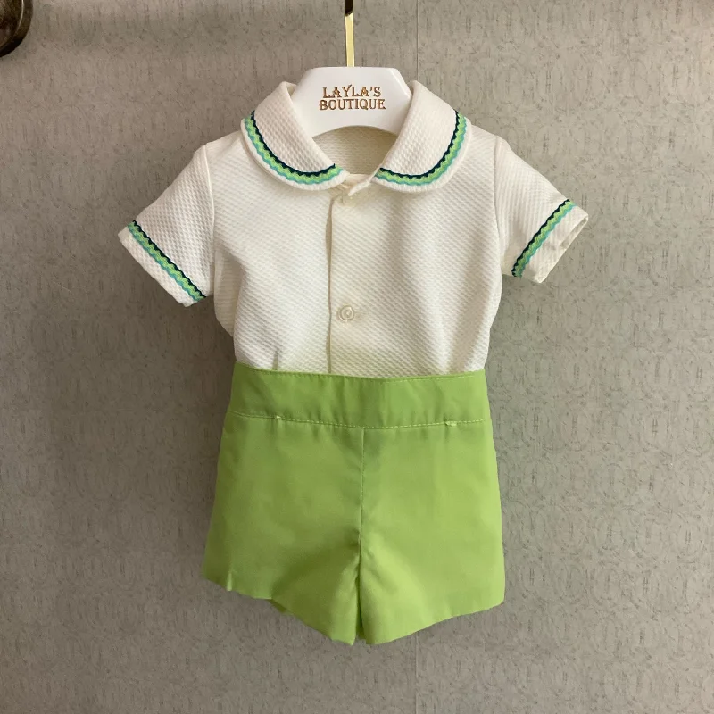 Sonata Mint Green Romper Trendy Men's Bucket
