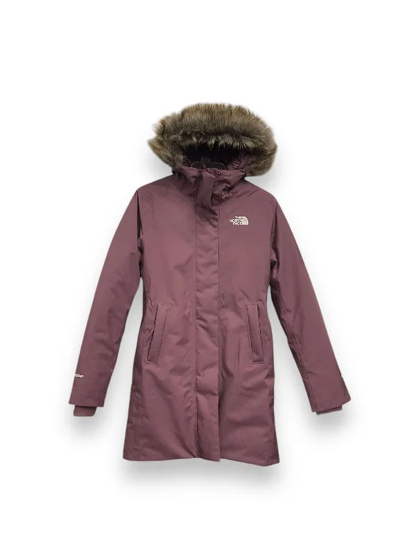 Coat Parka By The North Face In Purple, Size: Xs Trendy Men's Bucket