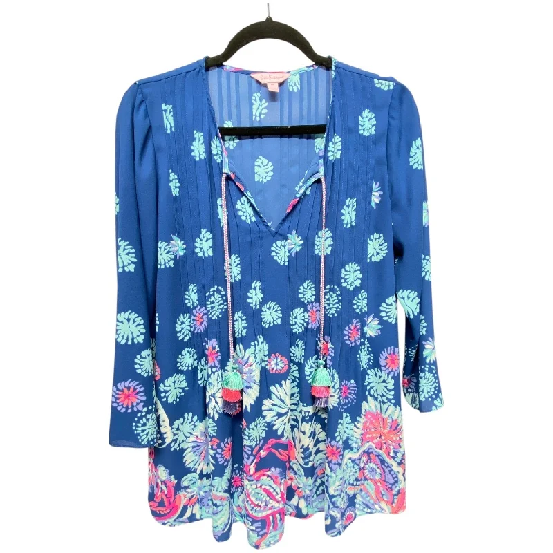 Top Long Sleeve Designer By Lilly Pulitzer  Size: M Earthy Men's Sustainable 