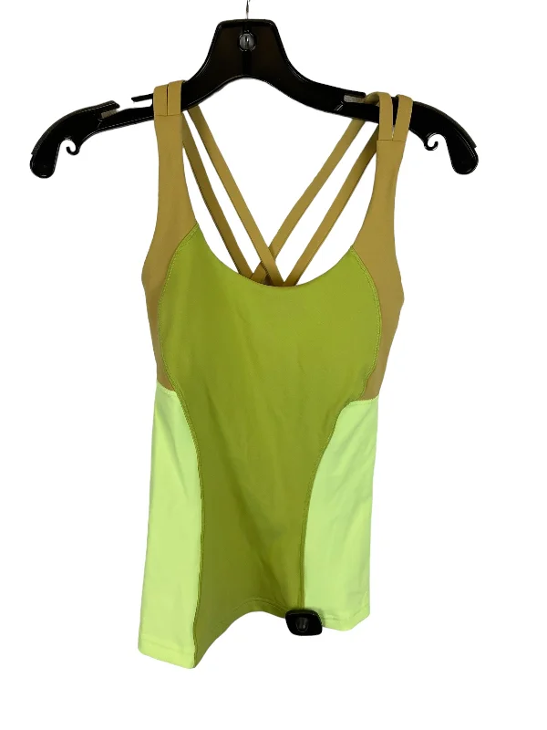 Yellow Athletic Tank Top Lululemon, Size 2 Unique Men's Patch
